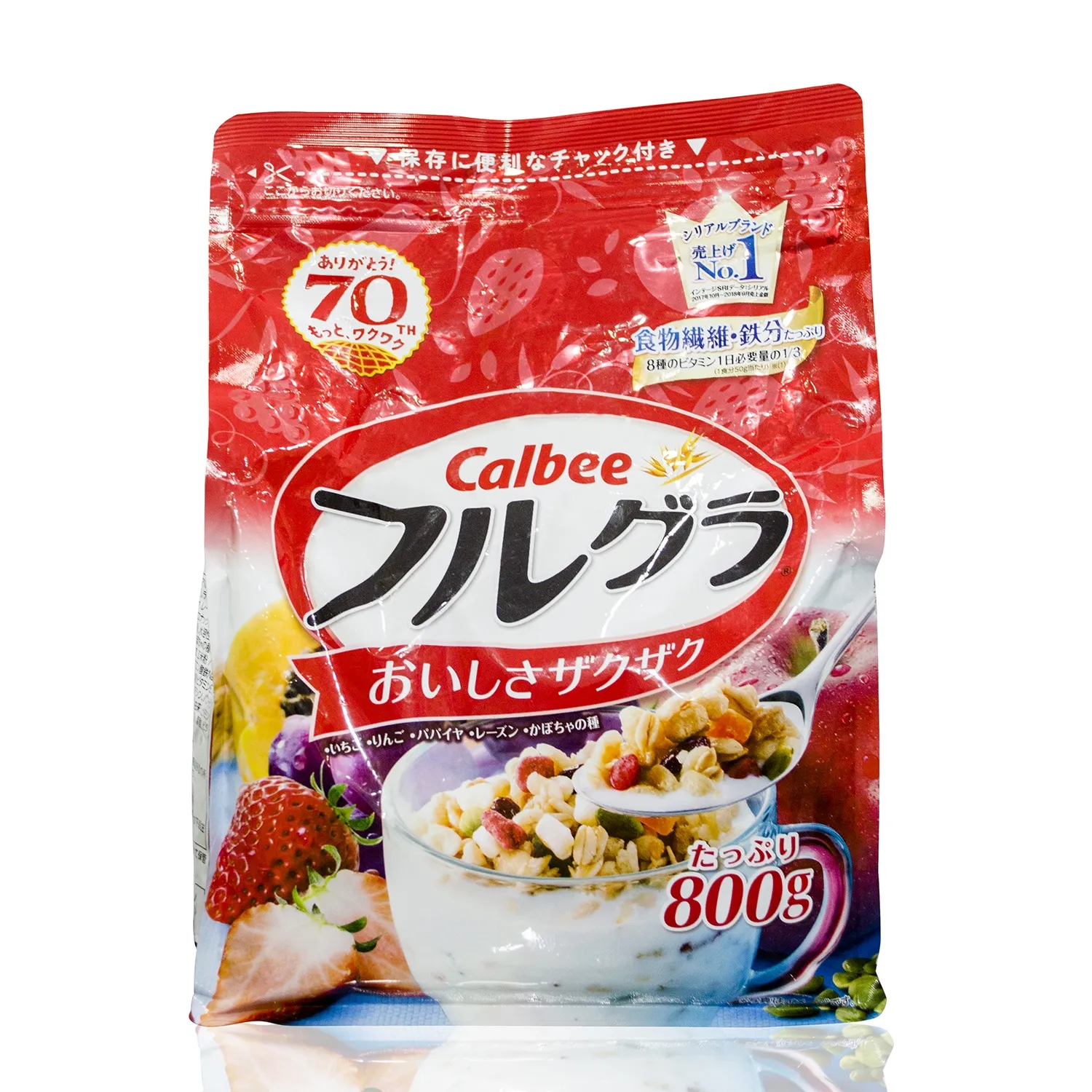 Bột Ngũ Cốc Calbee (800g) - Đặc sản NAFARM chính hãng