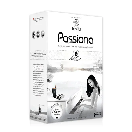 Cà phê Passiona 4in1 (14gói x 4 hộp) - Đặc sản NAFARM chính hãng