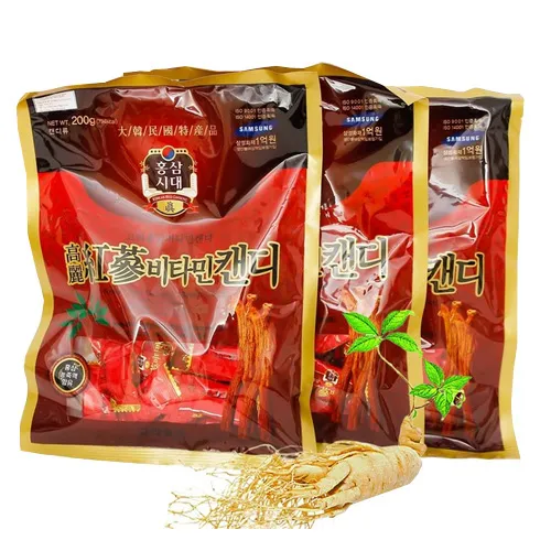 Kẹo Sâm Vitamin 3 gói x 200g - Đặc sản NAFARM chính hãng