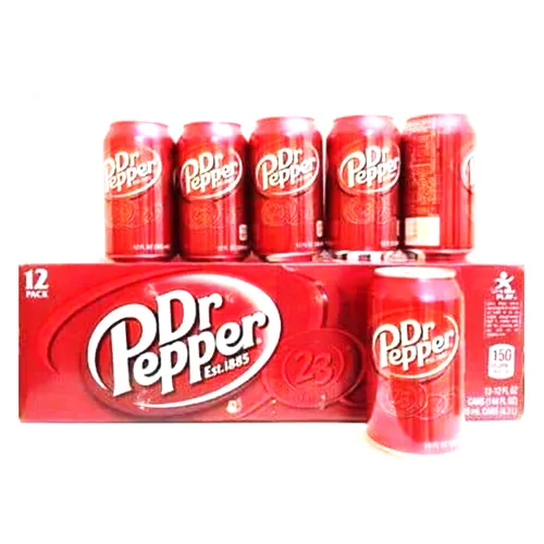 Nước Ngọt Dr Pepper 12 lon x 355ml - Đặc sản NAFARM chính hãng