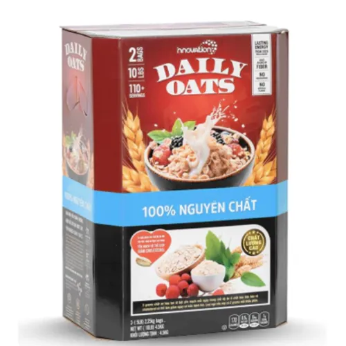 Yến Mạch Úc Dailly Ots Cán Vỡ 4.5kg - Đặc sản NAFARM chính hãng